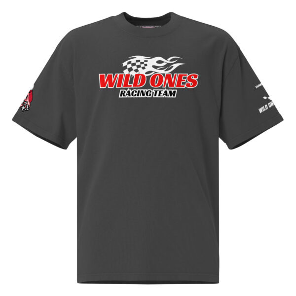 Wild Ones “Come Catch Me” Oversized Faded Tee – Tongue Taunt Racer Edition 🏁🔥