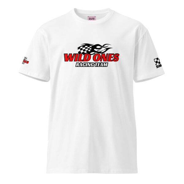 Wild Ones Never Die Classic White Tee – Racing Team Logo Shirt
